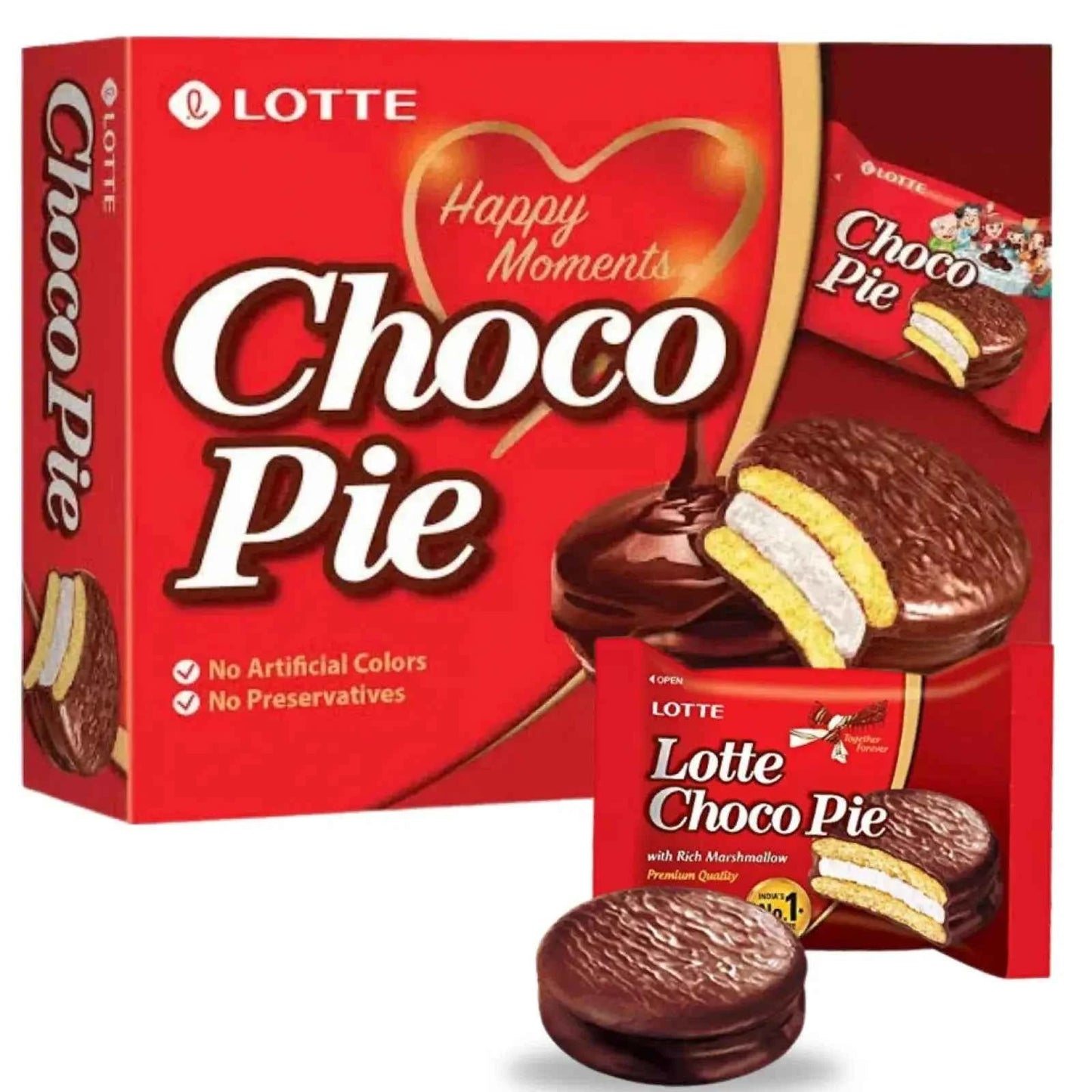 LOTTE Chocopie Original 336g/ LOTTE Chocopie oriģināls 336g