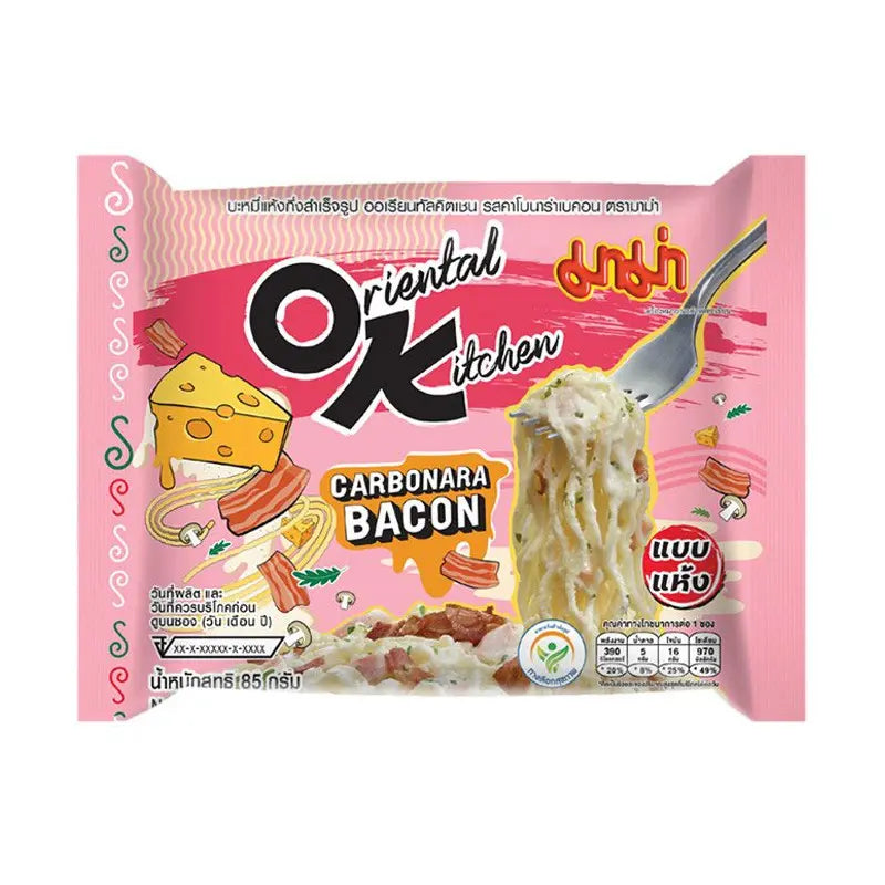 MAMA Oriental Carbonara Bacon 85g - Oishii Asian Mart