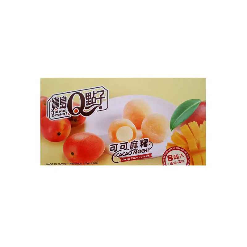 Q Mico Mochi Mango Flavor/ Q Mico Moči ar Mango Garšu (TAIVĀNA)