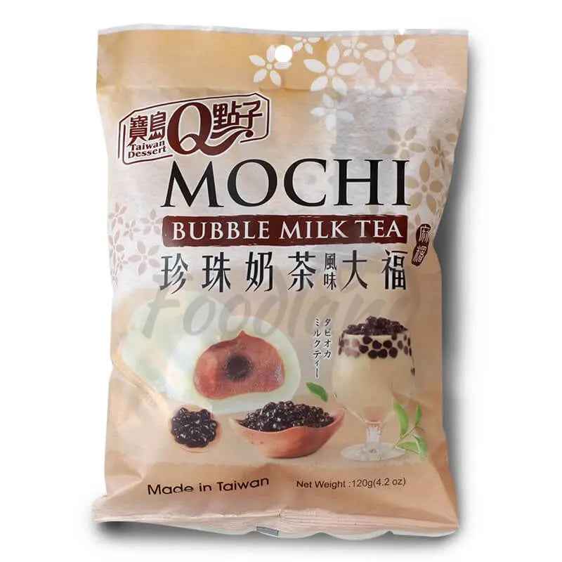 Q-Brand Bubble Tea Mochi 120g/ Q zīmola Bubble Tea Mochi 120g