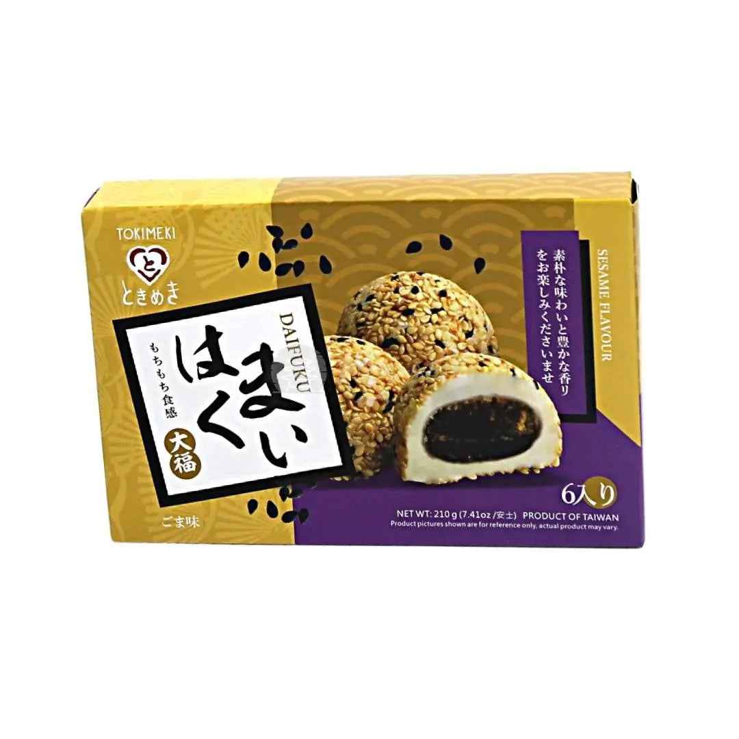 TOKIMEKI Sesame Mochi 210g/ TOKIMEKI sezama moči 210g (Taivāna)