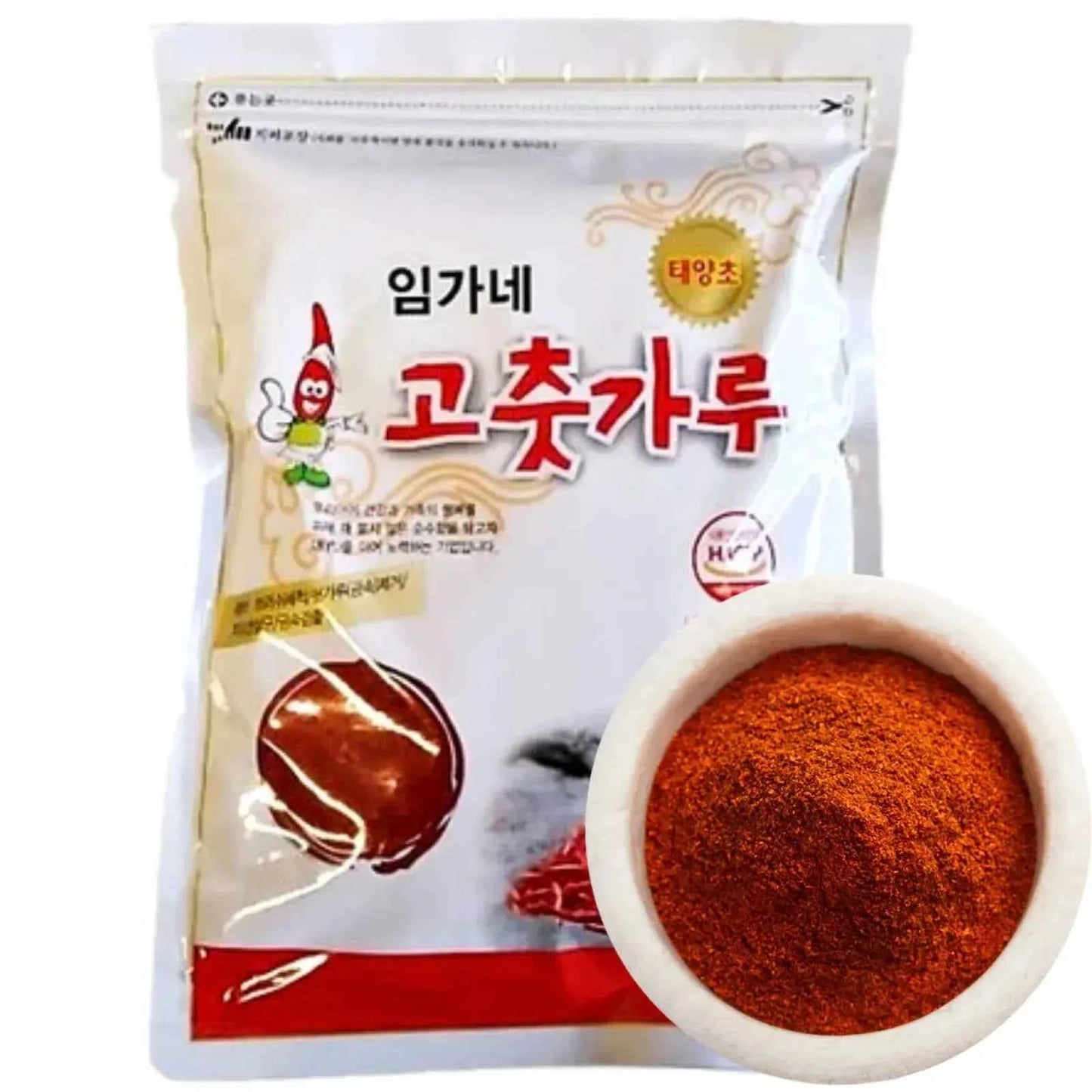 PULLIPSAE Red Pepper Powder (Kimchi) 500g/ Sarkano piparu pulveris (Kimči) 500g KR