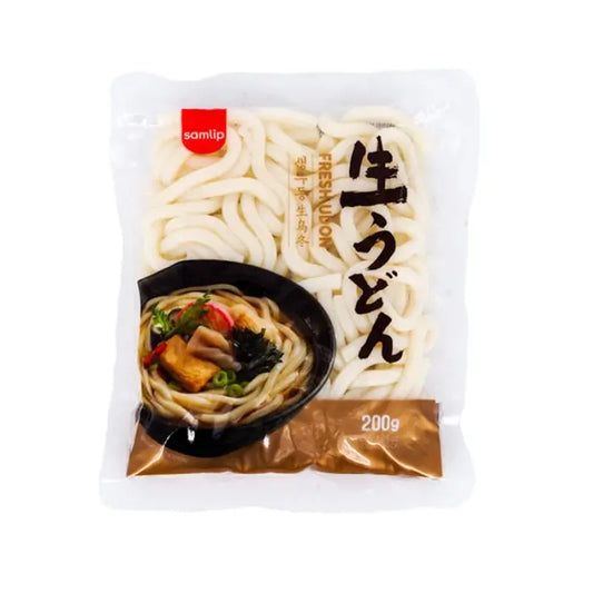 SAMLIP Fresh Udon 200G/ SAMLIP svaigas Udon nūdeles 200G - Oishii Asian Mart