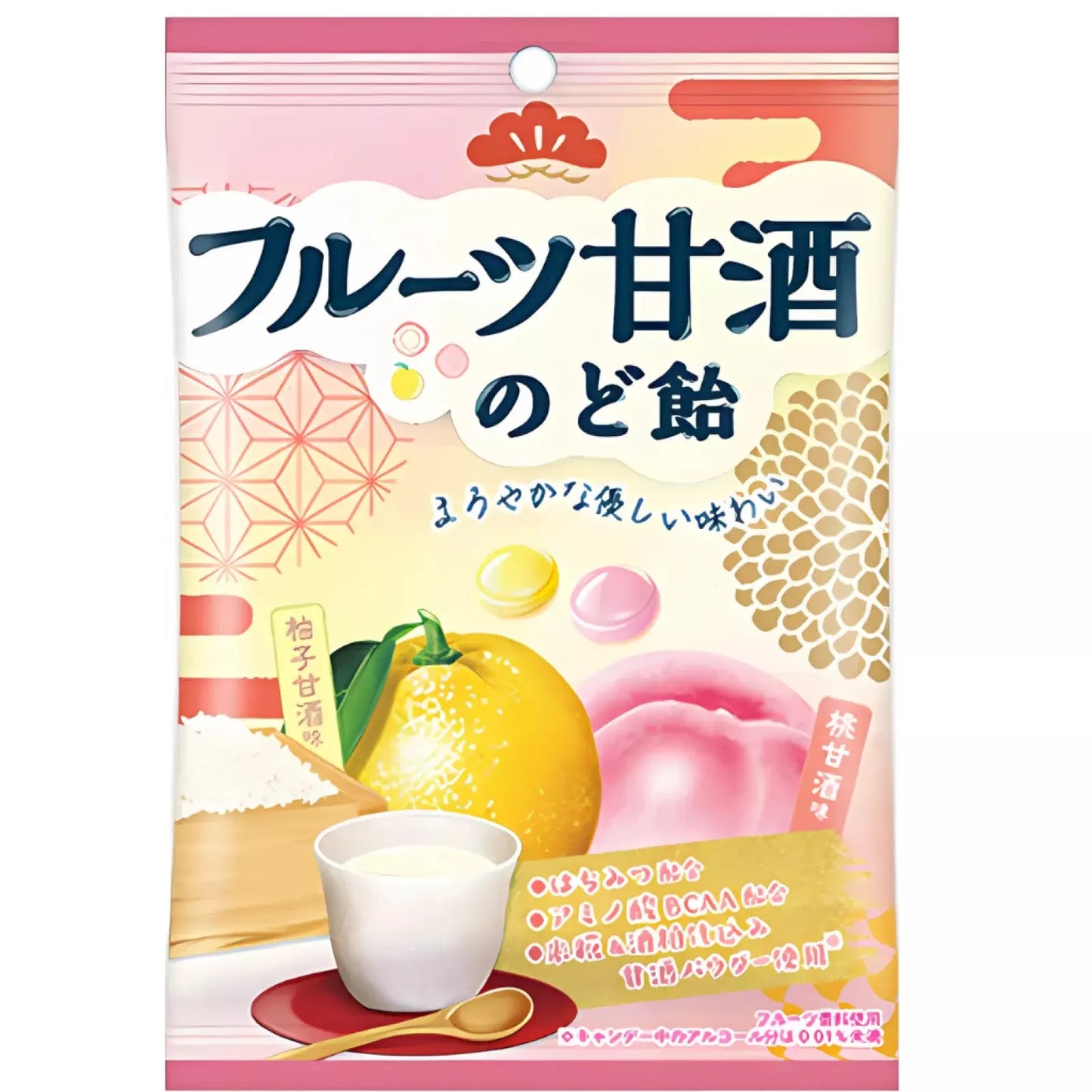 SENJAKUAME Fruit Amazake Cough Candy 50g SENJAKUAME