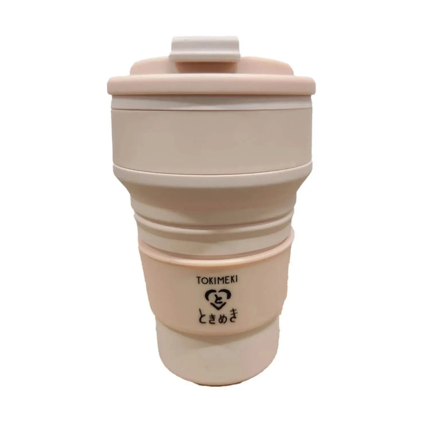 Tokimeki Foldable Cup Red/ Tokimeki Saliekama Krūze Sarkana Oishii Asian Mart