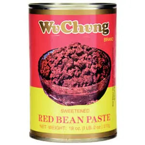 WU CHUNG Taiwan Red bean paste 510 g (Moči pildīšanai) - Oishii Asian Mart