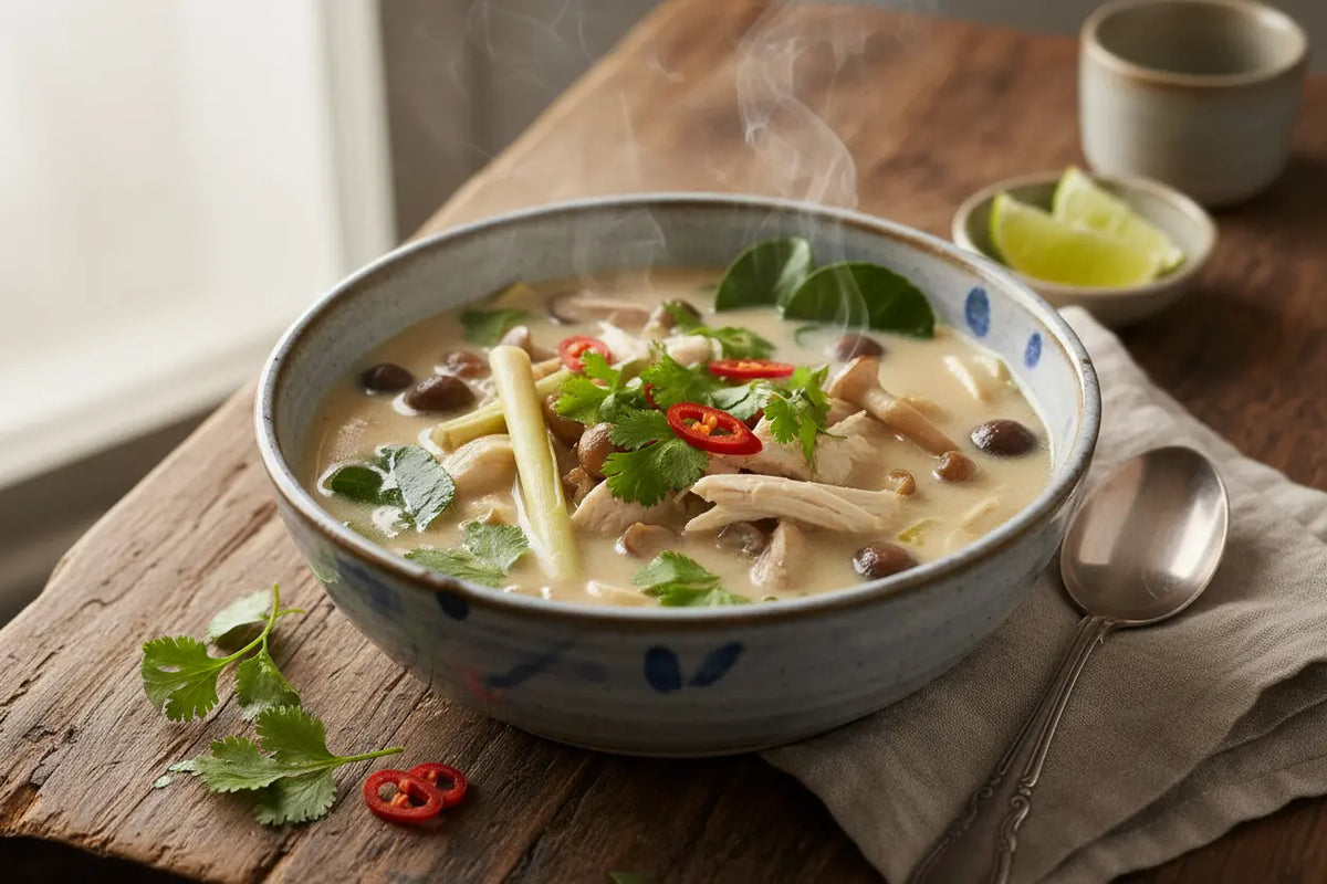 Tom Kha Soup: The Creamy Coconut Version of Tom Yum