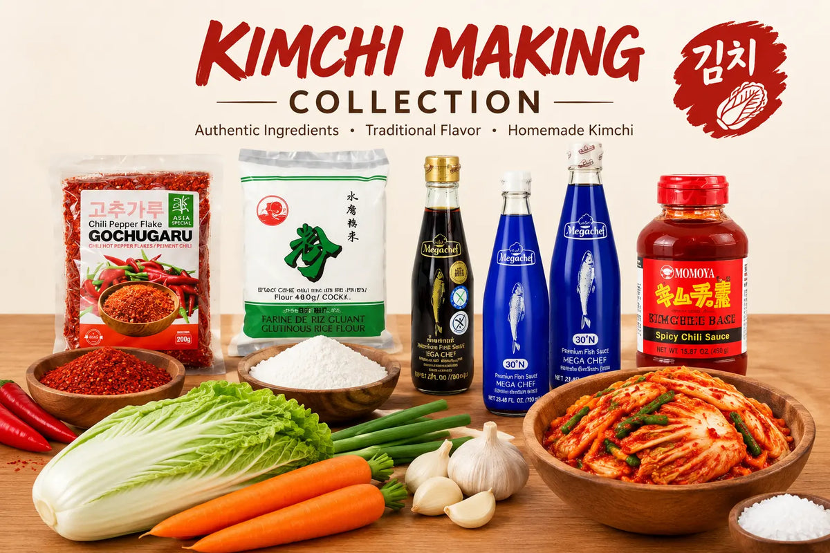 Ingredients for Kimchi making
