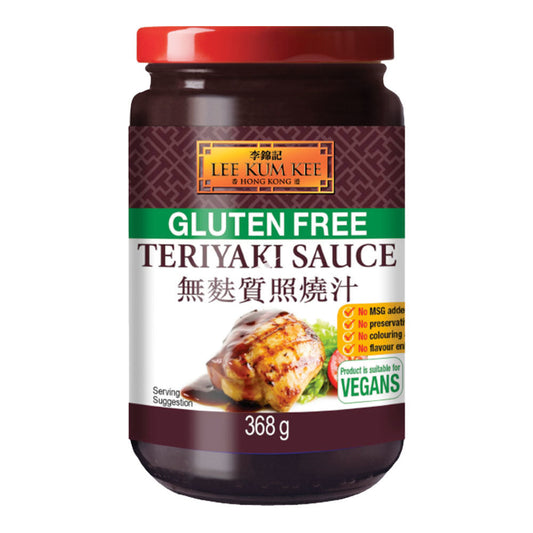 LKK Gluten Free Teriyaki Sauce 368g/ LKK bezglutēna terijaki mērce 368 g (ĶĪNA) LKK