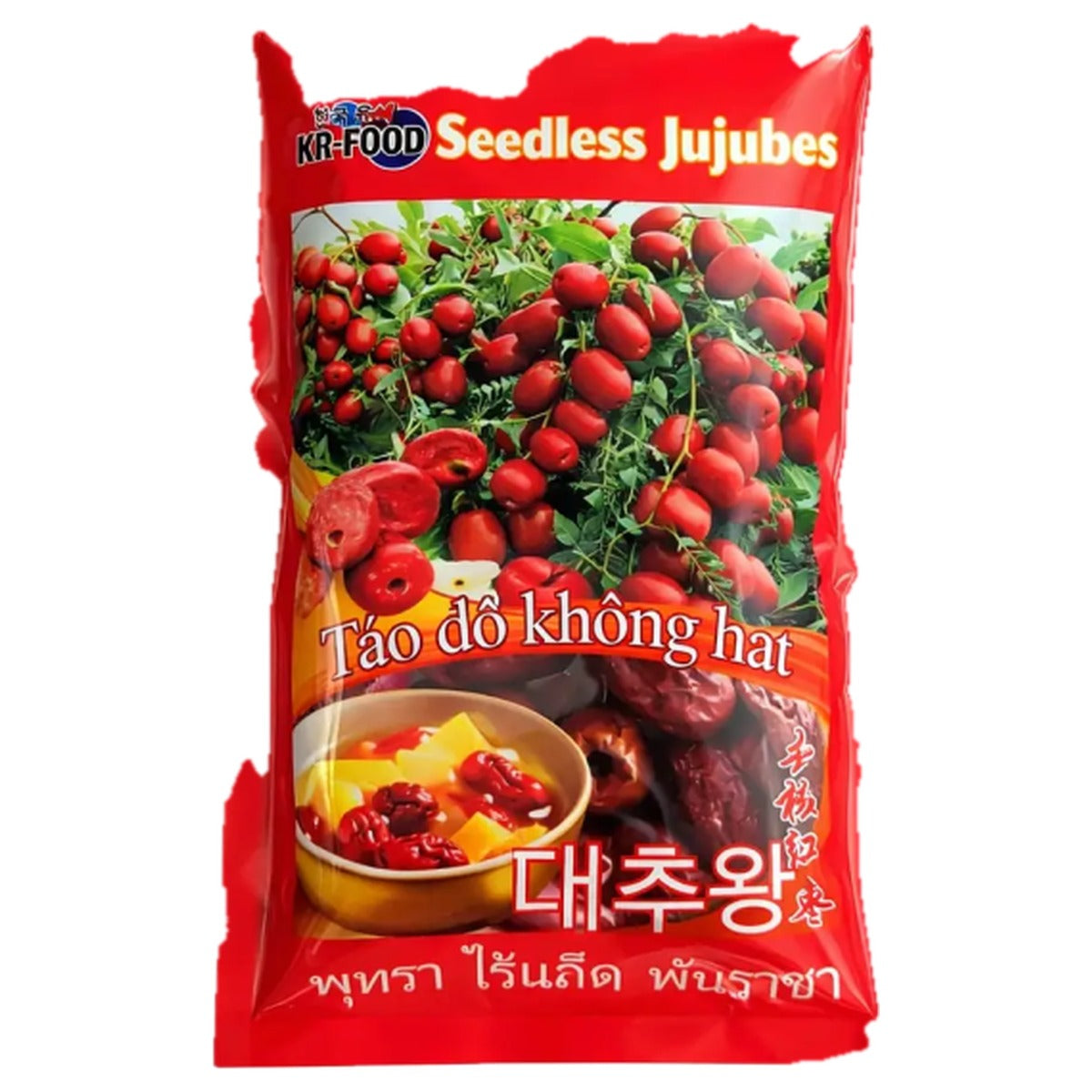 Seedless Jujube Dates 120g/ Ķīniešu dateles (jujube) bez kauliņiem 120g