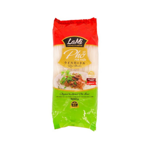 LAMI Pho Rice Noodles / Pho Rīsu nūdeles 4mm 500 g