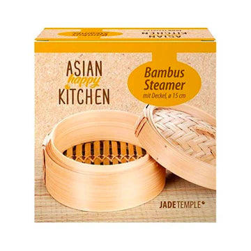 Bamboo Steamer Set 25cm/ Bambusa tvaicētājs komplekts 25cm