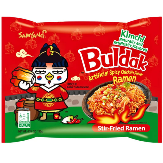 SAMYANG Hot Chicken Kimchi Flavour/ SAMYANG pikantās vistas un kimči garša