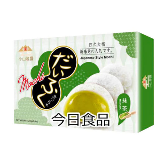 Yi Xi Food Japanese Mochi Matcha 210g/ Yi Xi Food japāņu Mochi Matcha 210g