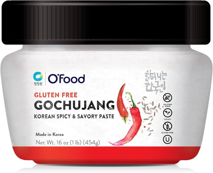 O'Food bezglutēna Gochujang Korean Red Chili Pepper Paste/ O'Food bezglutēna Gochujang Korejas sarkanā čili piparu pasta