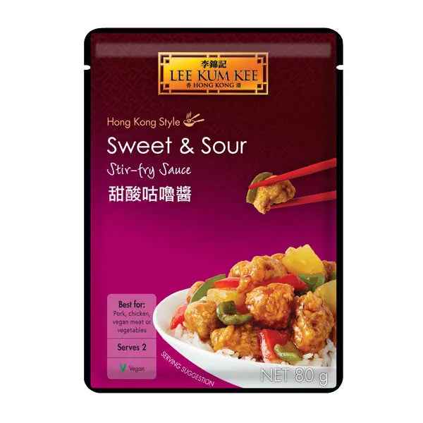 LKK Sweet & Sour Wok Sauce 80g/ LKK Saldskābā Wok Mērce 80g