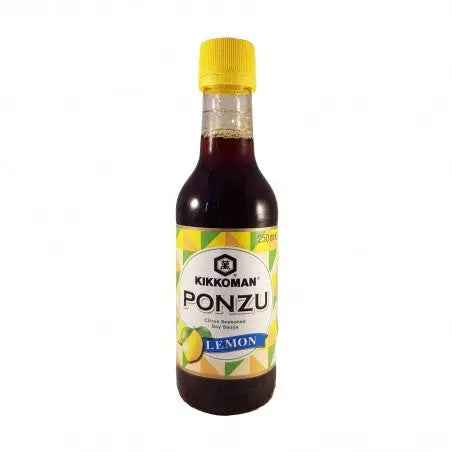 Kikkoman Ponzu Citrus Seasoned Soy Sauce Lemon 250ml/ Kikkoman Ponzu citrusu sojas mērce ar citronu 250ml