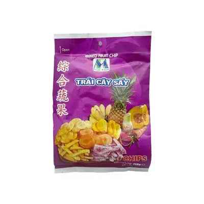 Minh Phat Mixed Fruit Chips 250g/ Minh Phat jauktu augļu čipsi, 250 g