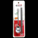 Stainless steel chopsticks and spoon/ Nerūsējošā tērauda irbulīši un karote