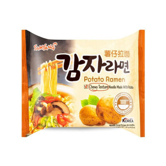 Samyang Potato Ramen 120g/ Samyang kartupeļu ramen, 120 g