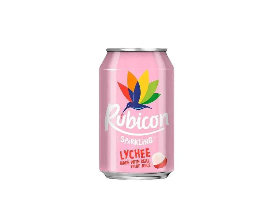 Rubicon Sparkling Lychee Juice Soft Drink 330ml/ Rubicon Gāzēts ličī sulas dzēriens 330 ml