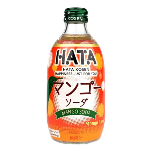Hatakosen Soda Sunshine Mango Flavour 300ml/ Hatakosen Gāzēts Dzēriens Saules Mango Garša 300ml - Oishii Asian Mart