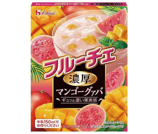 House Foods Fluce Rich Mango &amp; Guava Jogurts/ House Foods Fluce Rich Jogurts ar mango un guavas garšu