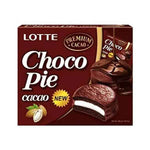 Lotte Choco Pie (Cacao) 12 Pieces 336g/ Lotte Choco Pie (kakao) 12 gab. 336g