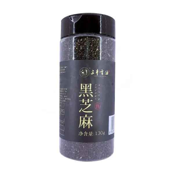 Roasted Black Sesame Seeds 130g/ Grauzdētas Melnās Sezama Sēklas 130g
