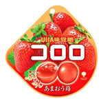 UHA Kororo Strawberry Candy/ UHA Kororo Zemeņu Konfektes 30g