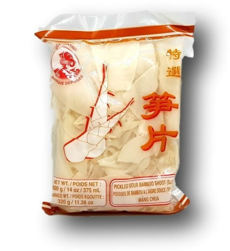 Pickled Sour Bamboo Shoot 400g/ Skābēti Bambusa Dzinumi 400g
