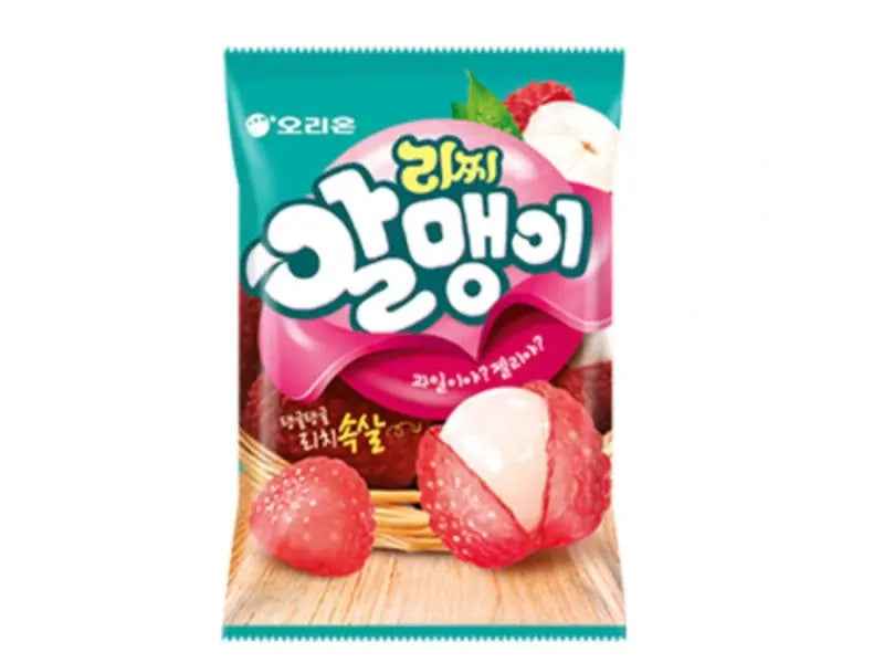 Orion Lychee Gummy Candy 67g/ Orion Ličī Gummy Konfektes 67g