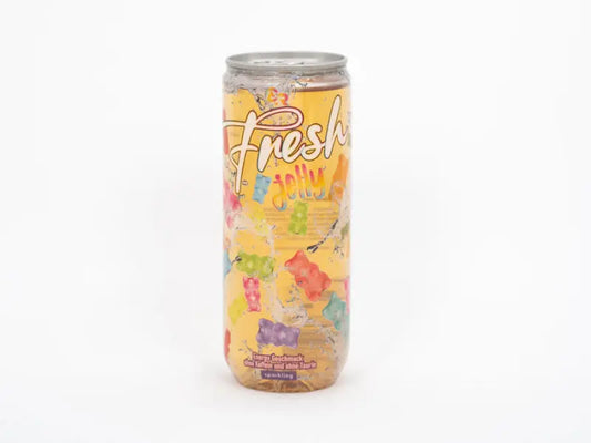 ACR Fresh Jelly Sparkling Drink 330ml/ ACR Svaigs Dzirkstošais Dzēriens ar Želeju 330ml - Oishii Asian Mart