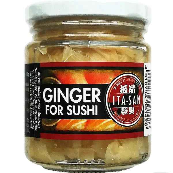 ITA-SAN Sushi Pickled Ginger 190g/ ITA-SAN Suši Marinēts Ingvers 190g