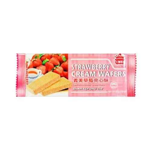 Imei Stawberry Cream Wafers 200g/ Imei Zemeņu Krēma Vafeles 200g