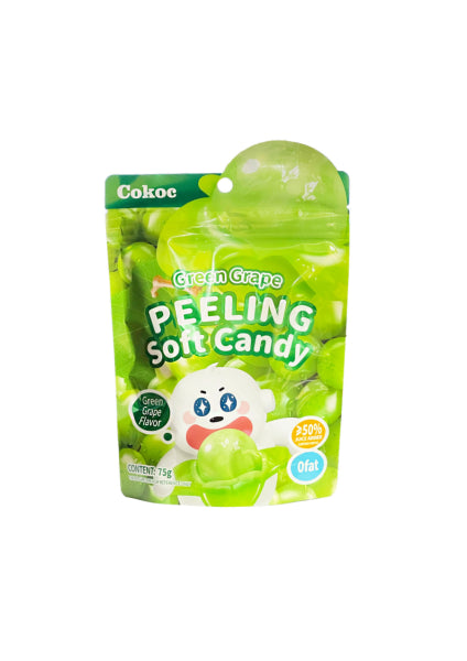 Cokoc Peeling Soft Candy Grape 75g/ Cokoc Mīkstās Konfektes ar Vīnogu Garšu 75g