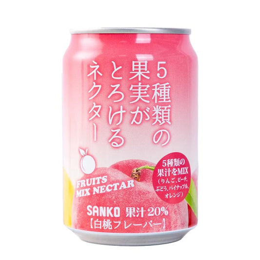 Sanko Fruits Mix Nectar 280g/ Sanko Augļu Maisījuma Nektārs 280g - Oishii Asian Mart