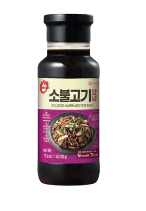 O'Food Beef Bulgogi Marinade 500g/ O'Food Liellopa Bulgogi Marināde 500g - Oishii Asian Mart