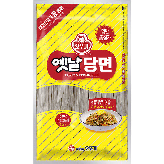 Ottogi Korean Glass Noodle 500g/ Ottogi Korejiešu Stikla Nūdeles 500g - Oishii Asian Mart