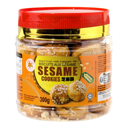 Gold Lily Sesame Cookies 300g/ Gold Lily Sezama Cepumi 300g