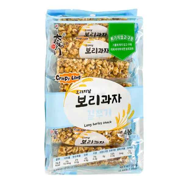 TYM Puffed Barley Snack 200g/ TYM Pūkotas Miežu Uzkodas 200g