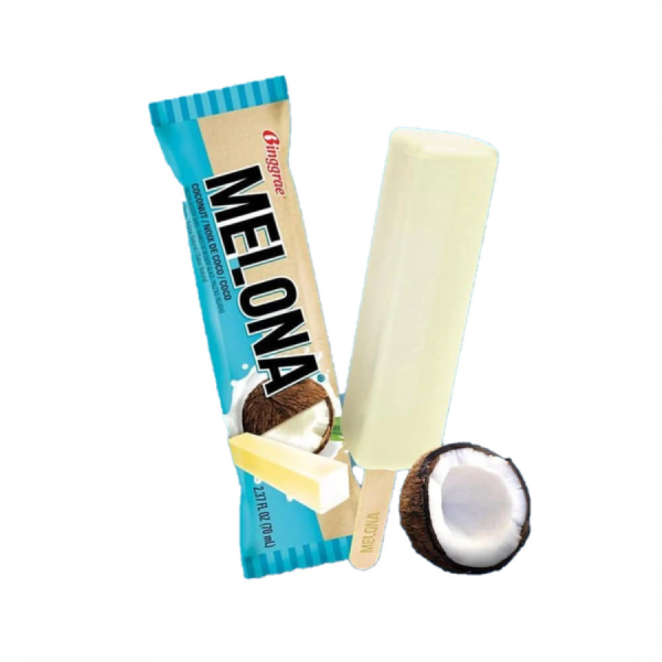 ❄️MELONA Coconut Ice cream Bar Individual/ MELONA kokosriekstu saldējuma batoniņš Oishii Asian Mart