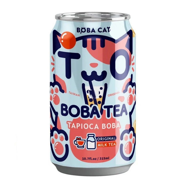 BC Original boba milk tea 315ml/ BC oriģinālā boba piena tēja 315ml (Taivāna) Boba Cat