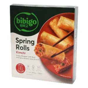 BIBIGO Spring Roll Kimchi / BIBIGO pavasara rullītis ar kimči - Oishii Asian Mart