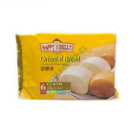 Happy Belly Bread Oriental Plain 300g/ Happy Belly austrumu stila maize, bez piedevām, 300 g (MALAIZIJA) Oishii Asian Mart
