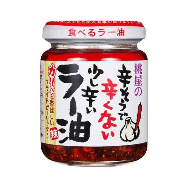 Momoya Garlic Chilli Oil 110g/ Momoya ķiploku un čili eļļa 110 g