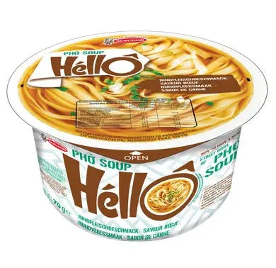 HELLO liellopa rīsu nūdeles – Pho Bo 70 g (VJETNAMA) Acecook