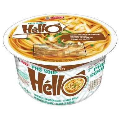 HELLO liellopa rīsu nūdeles – Pho Bo 70 g