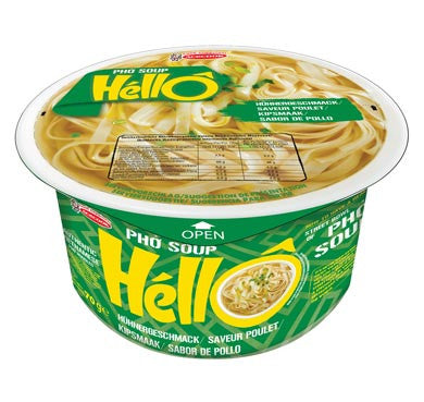 HELLO vistas rīsu nūdeles – Pho Ga 70 g (VJETNAMA) Acecook