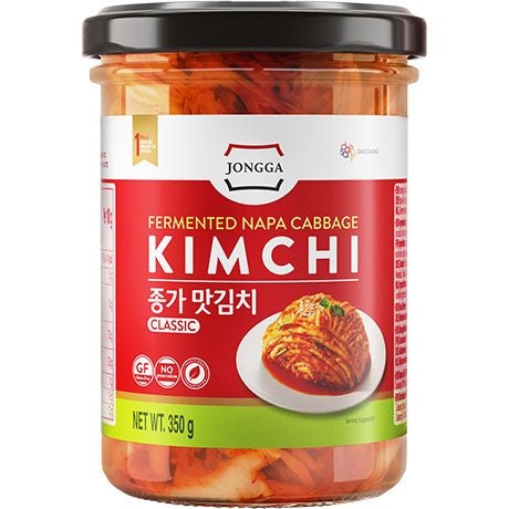 Jongga Mat kimči (sagriezts kāposts), bez glutēna, 350 g (POLIJA) JONGGA
